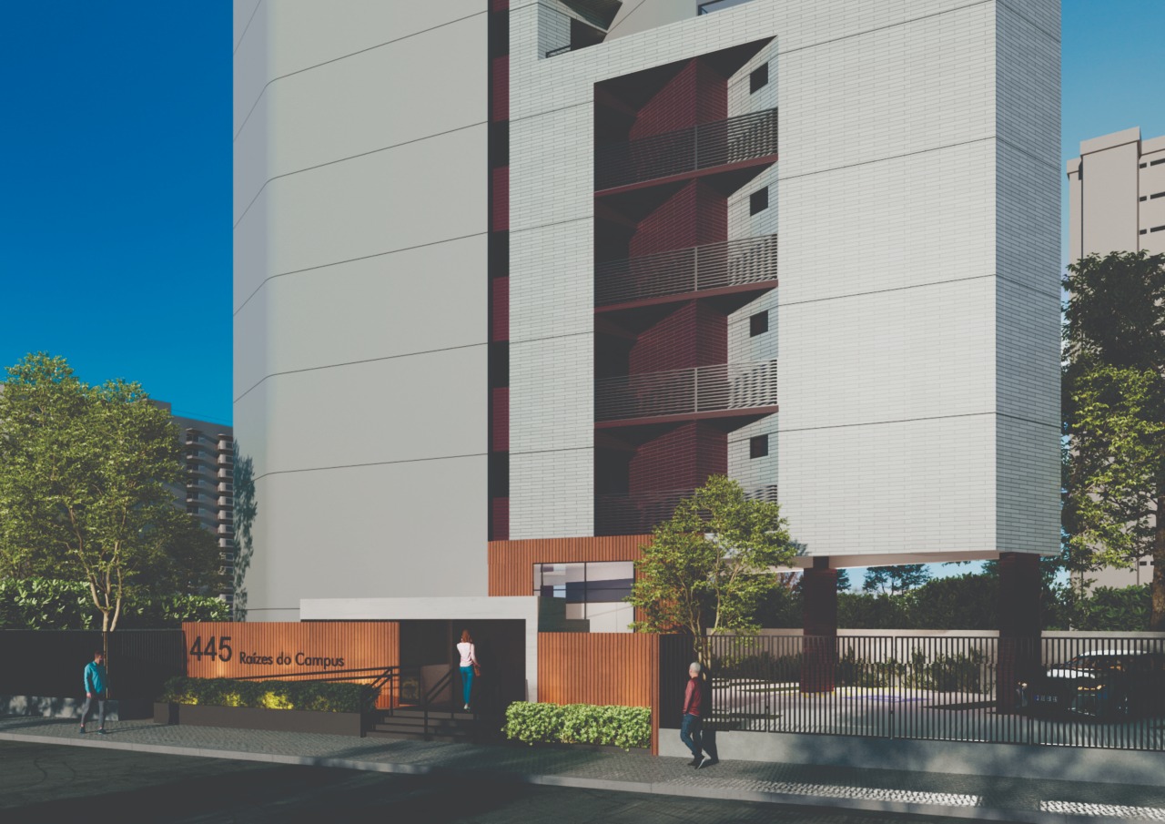 Apartamento 1 quarto ( ) para à venda em CDU - Recife - Edf Raízes do Campus - CTI imobiliaria: Entrada principal
