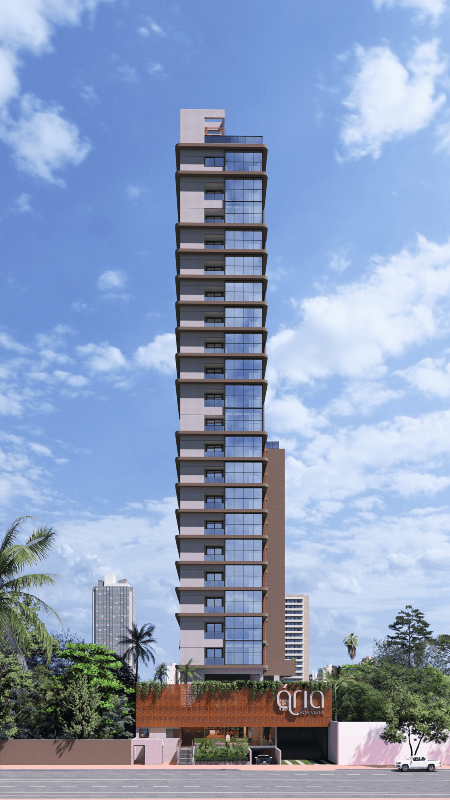 Apartamento 1 quarto ( ) para à venda em Soledade - Recife - Edf. Ária Boa Vista - CTI imobiliaria: Fachada 