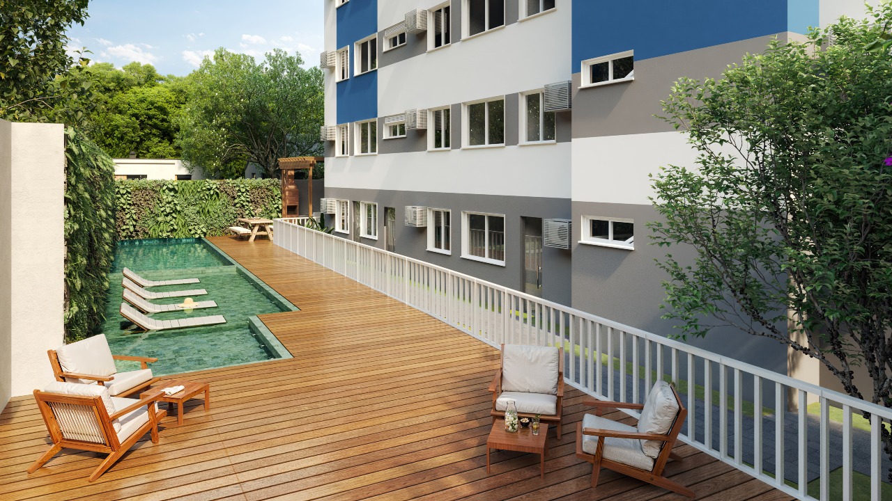 Apartamento 2 quartos ( ) para à venda em San Martin - Recife - Edf. Città San Martin - CTI imobiliaria: Deck