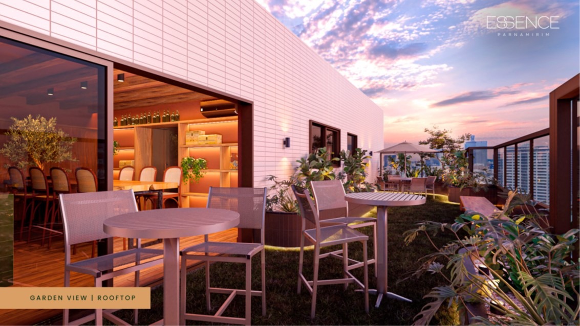 Apartamento 3 quartos ( 1 suíte ) para à venda em Parnamirim - Recife - Edf. Essence Parnamirim - CTI imobiliaria: Varanda View /Rooftop