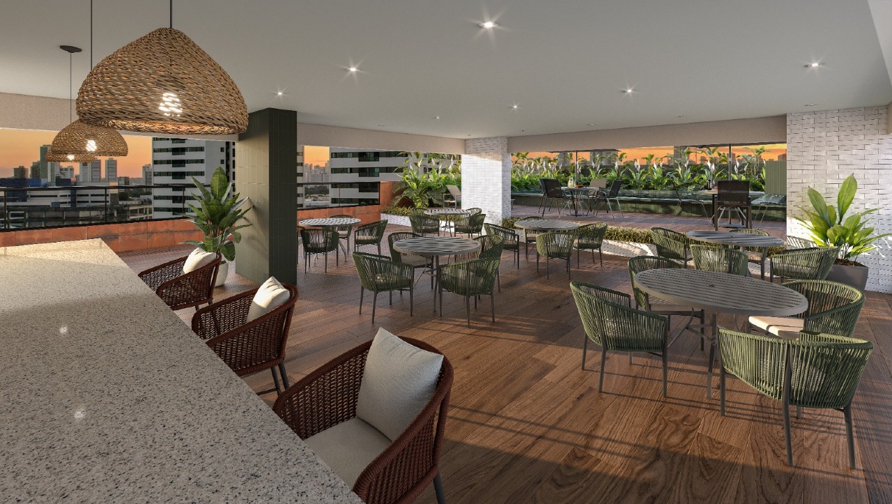 Apartamento 3 quartos ( 1 suíte ) para à venda em Benfica - Recife - Edf. Praça dos Jasmins - CTI imobiliaria: Salão de Festa 