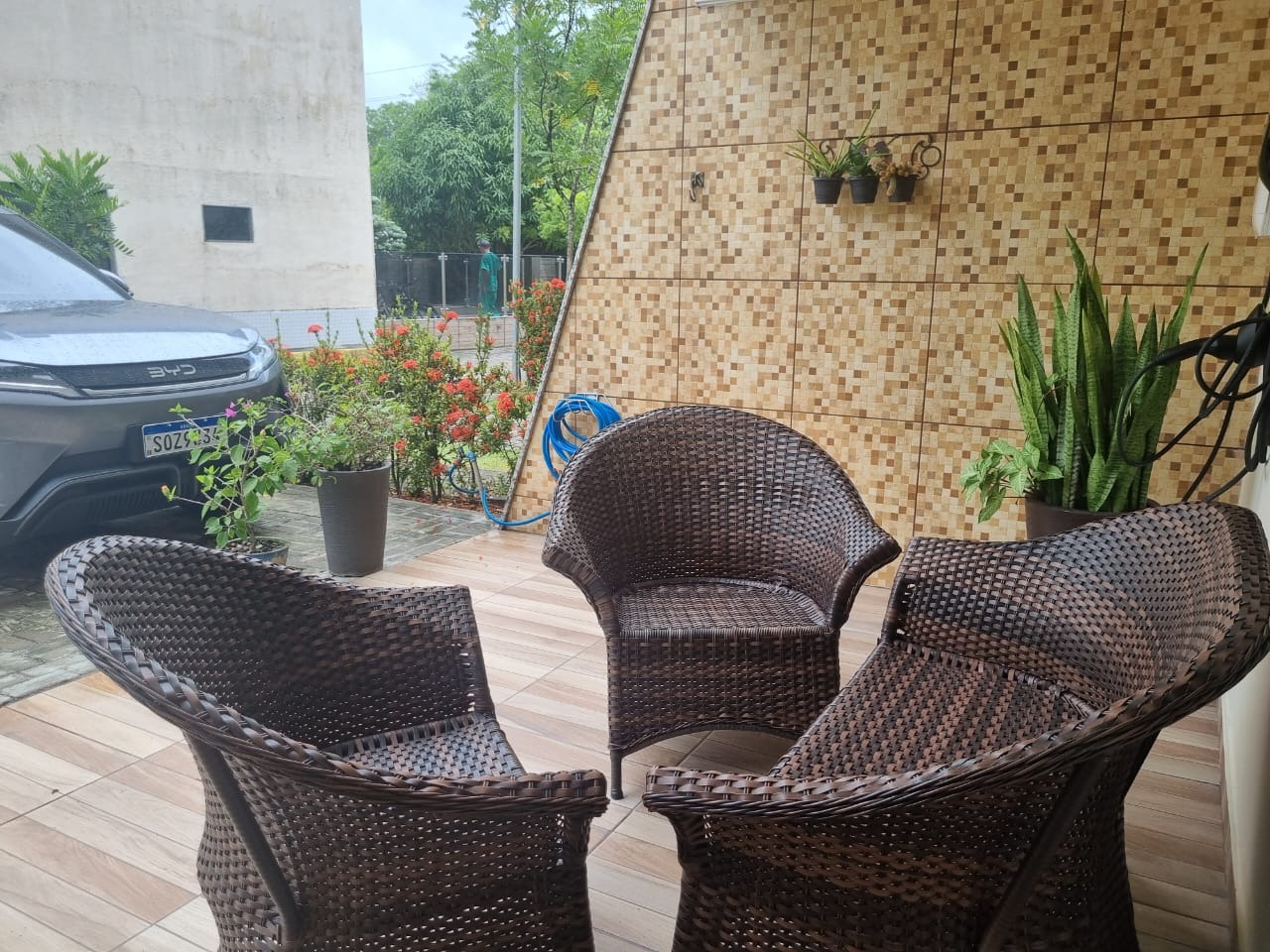 Casa 4 quartos ( 2 suítes ) para à venda em Caxangá - Recife - - CTI imobiliaria: Terraço 