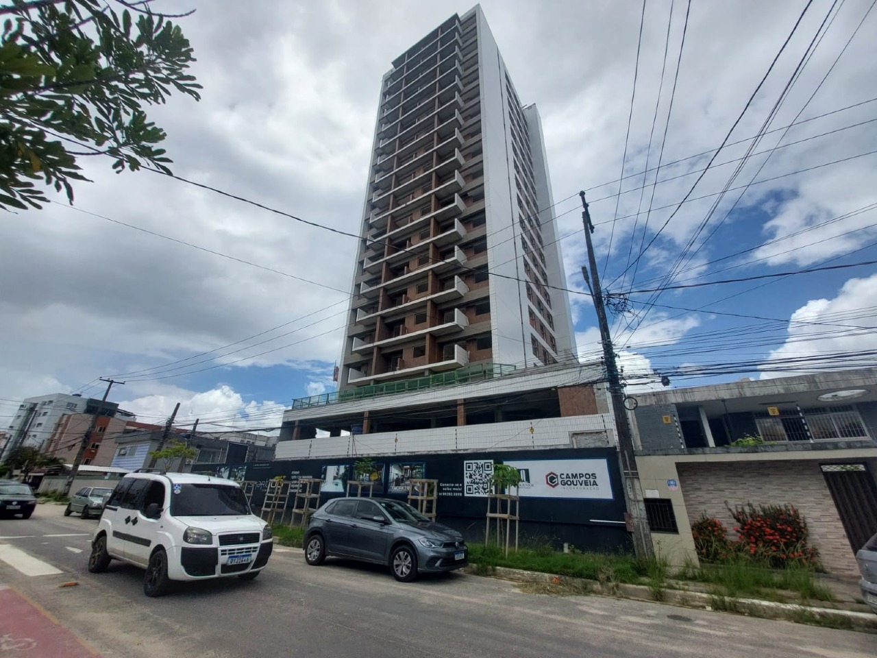 Flat 1 quarto ( ) para à venda em Cidade Universitária - Recife - Smart 100 Connect Living - CTI imobiliaria: Fachada -evol de obra 