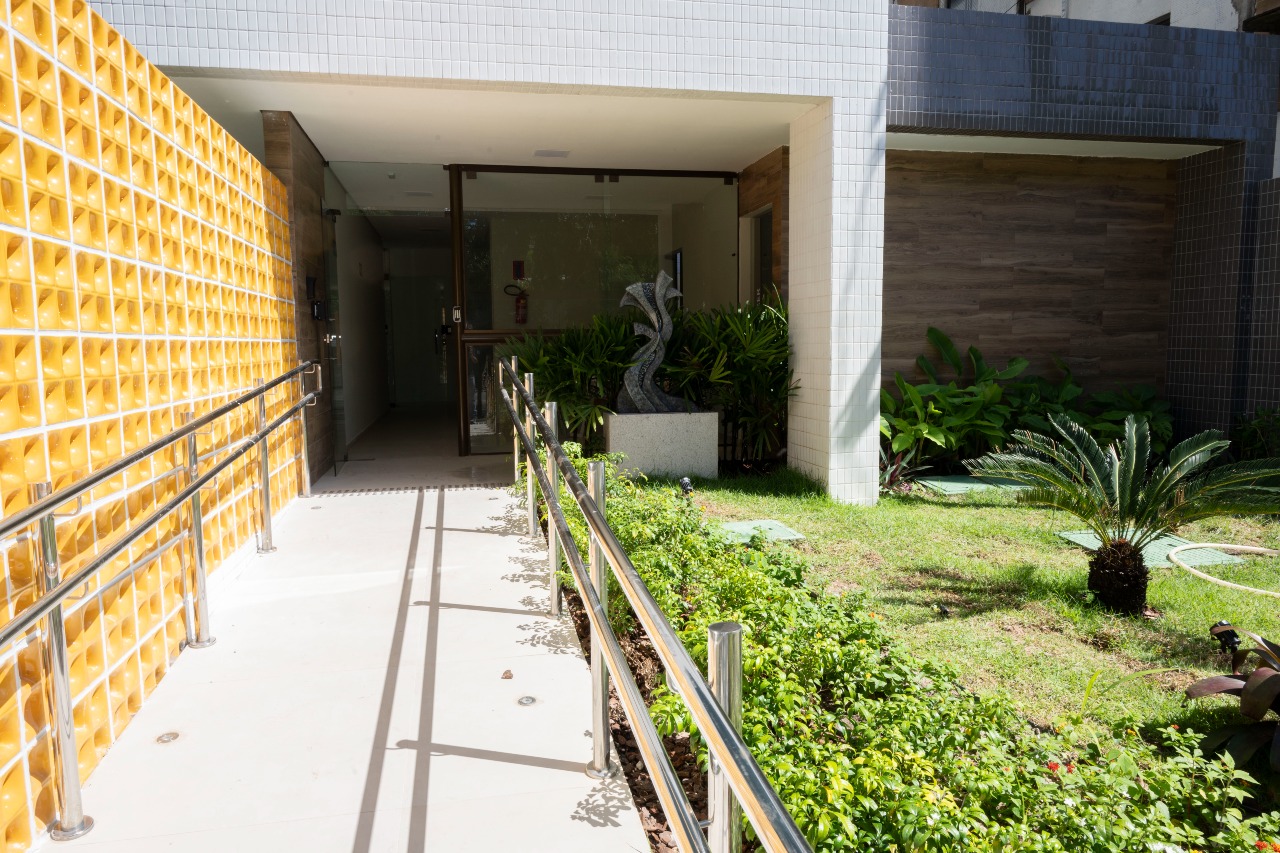 Apartamento 1 quarto ( ) para à venda em Madalena - Recife - Terraço Beira Rio - CTI imobiliaria: Acesso pedrestres