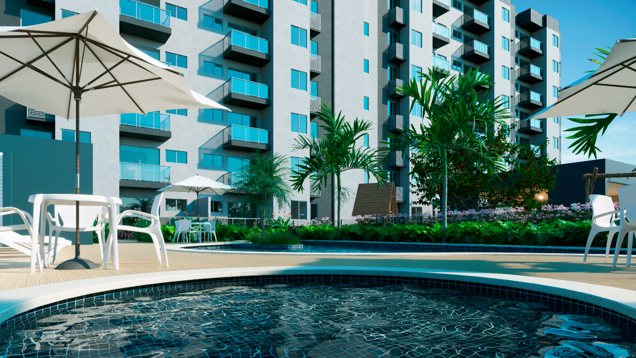 Apartamento 2 quartos ( 1 suíte ) para à venda em Caxangá - Recife - Pátio Nattú - CTI imobiliaria: Piscina Infantil