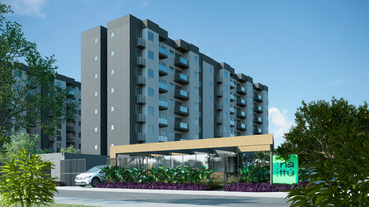 Apartamento 2 quartos ( 1 suíte ) para à venda em Caxangá - Recife - Pátio Nattú - CTI imobiliaria: Fachada 