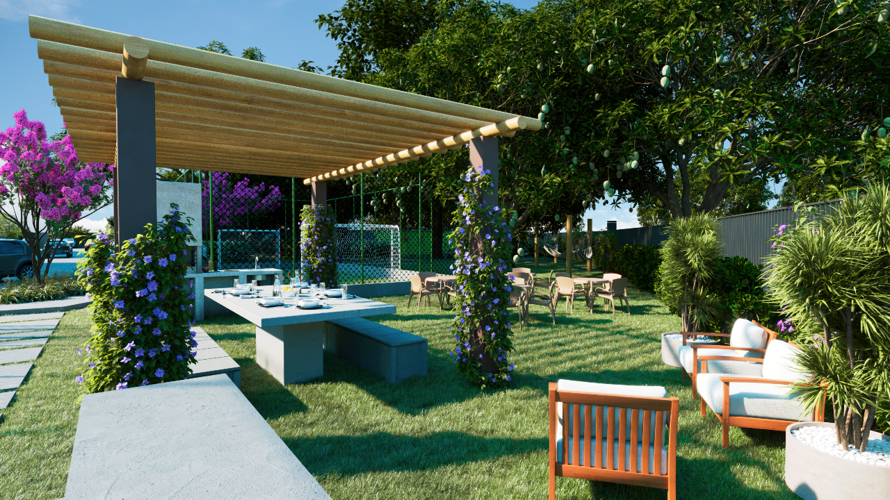 Apartamento 2 quartos ( 1 suíte ) para à venda em Caxangá - Recife - Pátio Nattú - CTI imobiliaria: Gazebo Grill