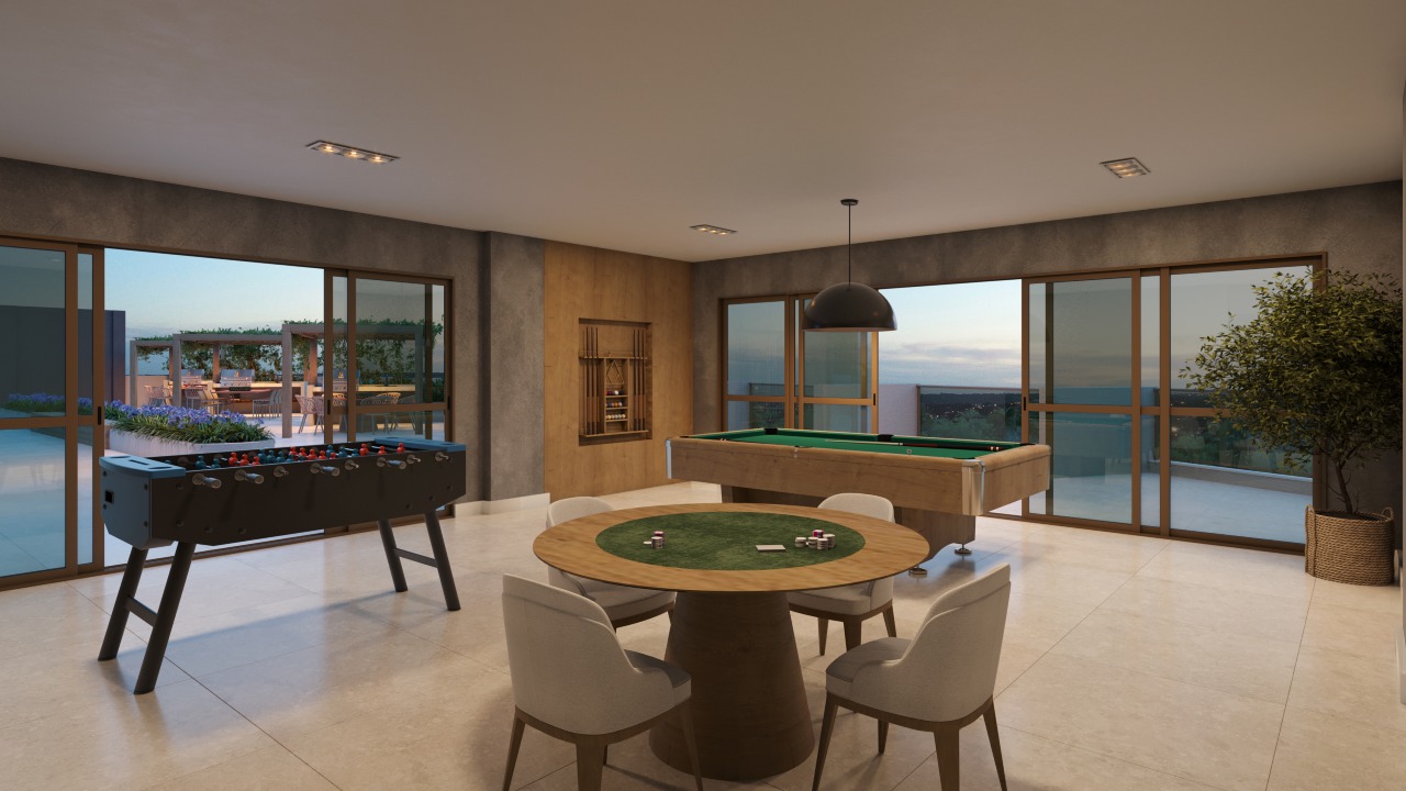 Apartamento 1 até 1 quartos ( 0 até 0 suítes ) para à venda em Tamandaré - Tamandaré - Villa Arcos Residence - CTI imobiliaria: Salão de jogos 