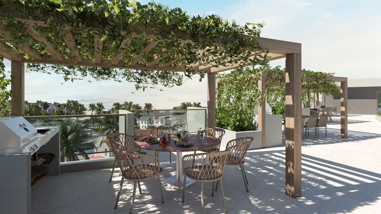 Apartamento 1 até 1 quartos ( 0 até 0 suítes ) para à venda em Tamandaré - Tamandaré - Villa Arcos Residence - CTI imobiliaria: Espaço Grill