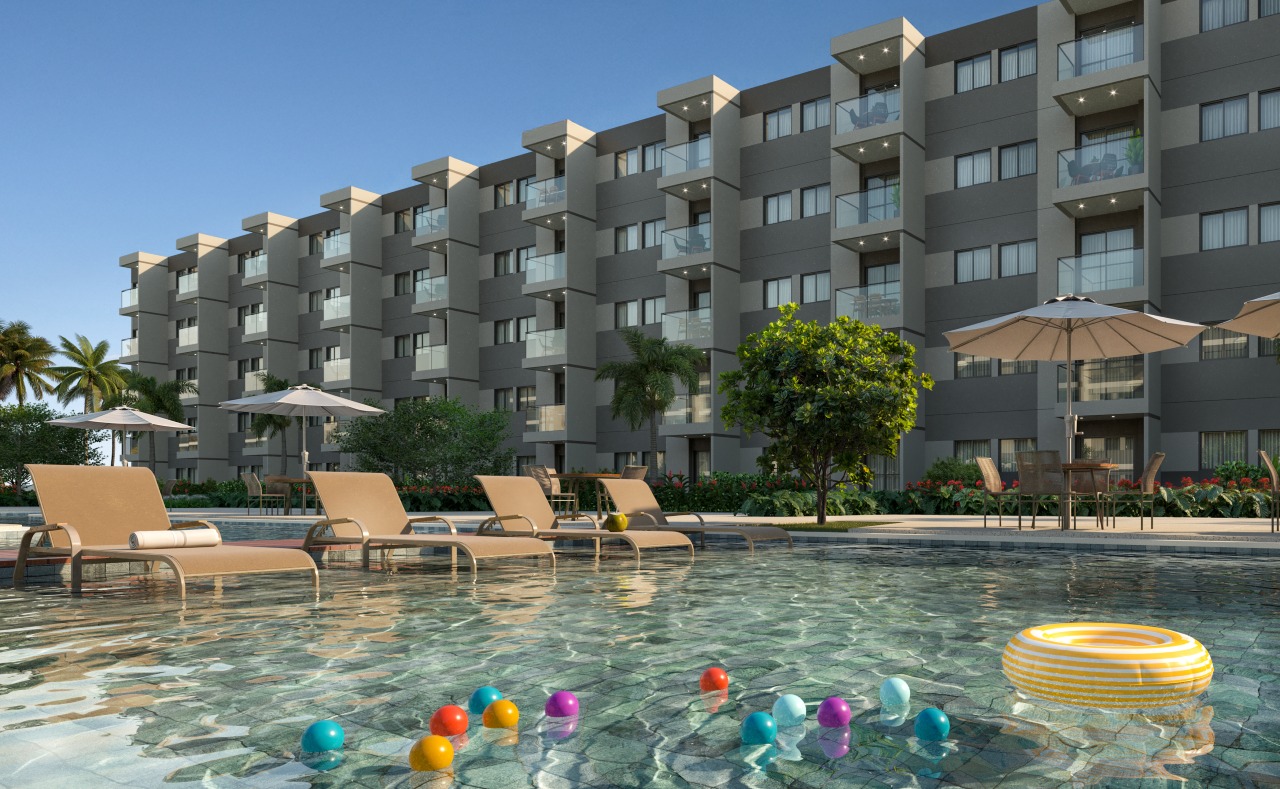 Apartamento 1 quarto ( ) para à venda em Carneiros - Tamandaré - Costa dos Coqueiros Carneiros Mar - CTI imobiliaria: Piscina infantil