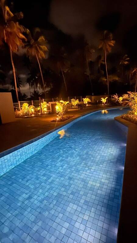 Apartamento 3 quartos ( 2 suítes ) para à venda em Carneiros - Tamandaré - Galápagos Beach Residence - CTI imobiliaria: Fachada e Piscina 