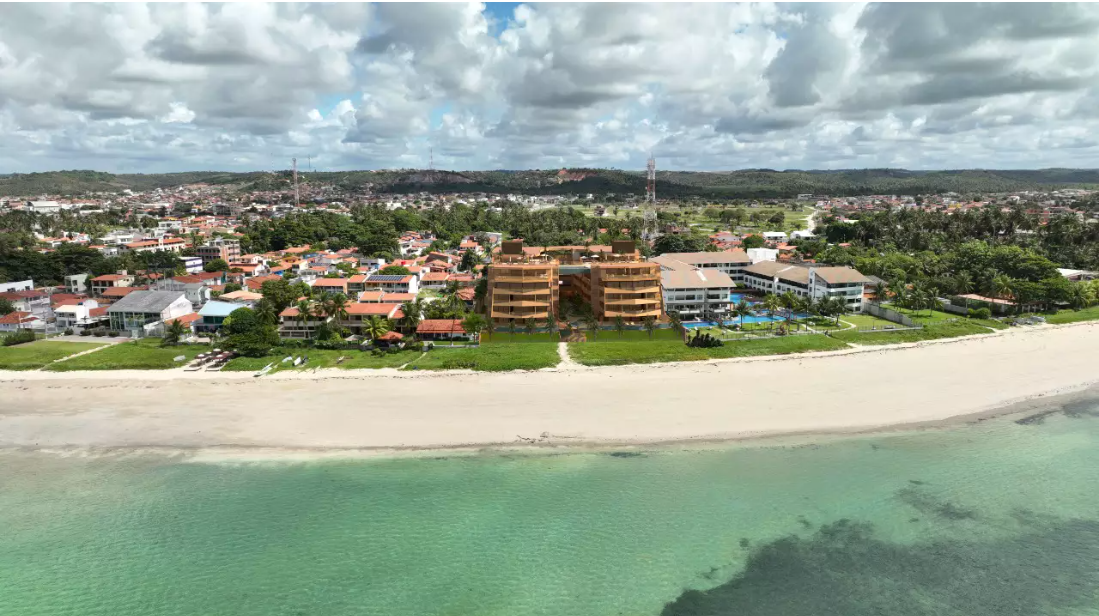 Studio 1 quarto ( 1 suíte ) para à venda em Centro - Tamandaré - Mar dos Corais - CTI imobiliaria: Faixa de plaia