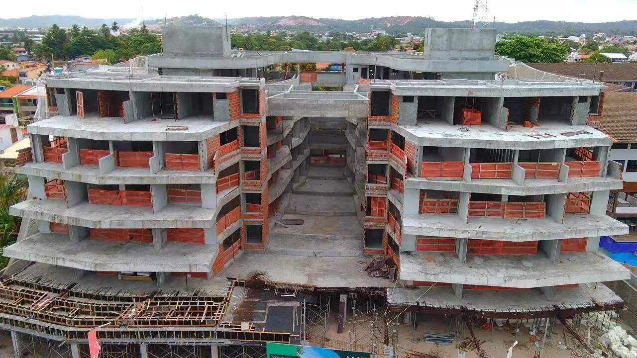 Studio 1 quarto ( 1 suíte ) para à venda em Centro - Tamandaré - Mar dos Corais - CTI imobiliaria: Evolução de obra 10/2025