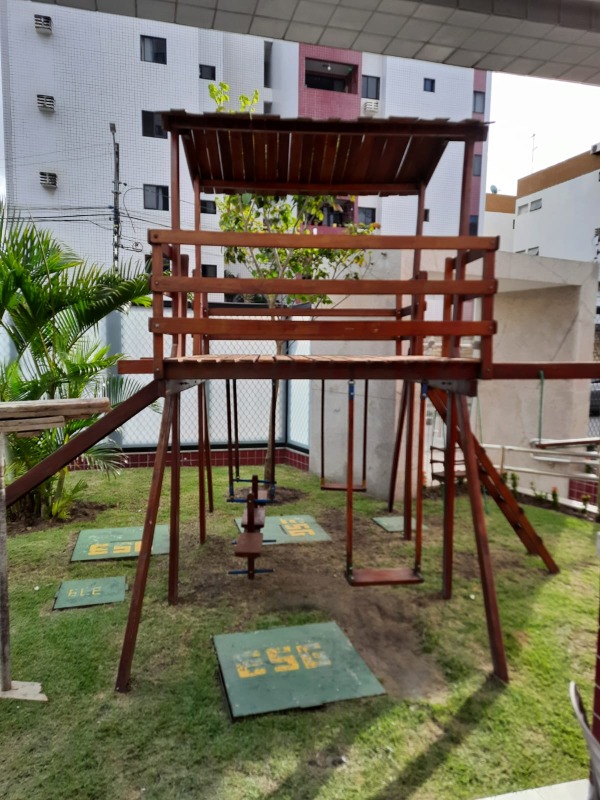 Apartamento 3 quartos ( 1 suíte ) para à venda em Várzea - Recife - Praça dos Nogueiras - CTI imobiliaria: Playground 