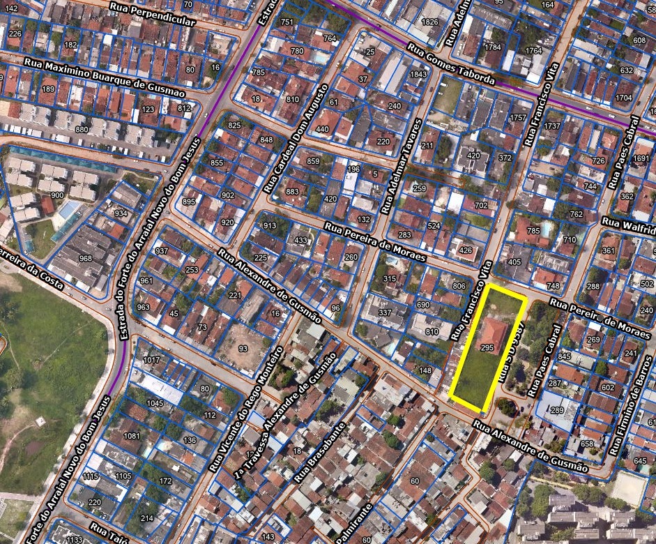 Terreno ( ) para à venda em Cordeiro - Recife - - CTI imobiliaria: Visão aérea 