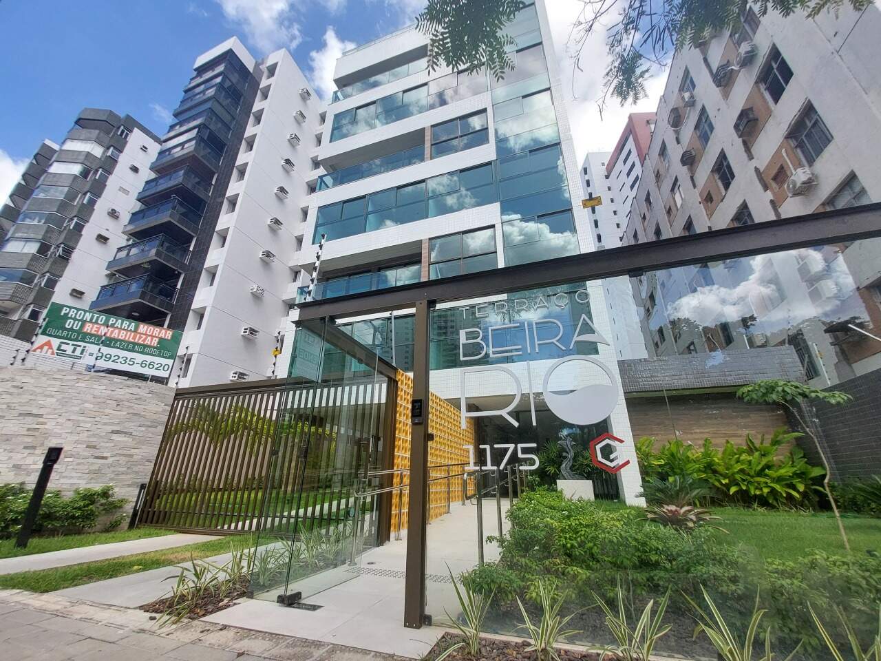 Apartamento 1 quarto ( ) para para aluguel em Madalena - Recife - Terraço Beira Rio - CTI imobiliaria: 