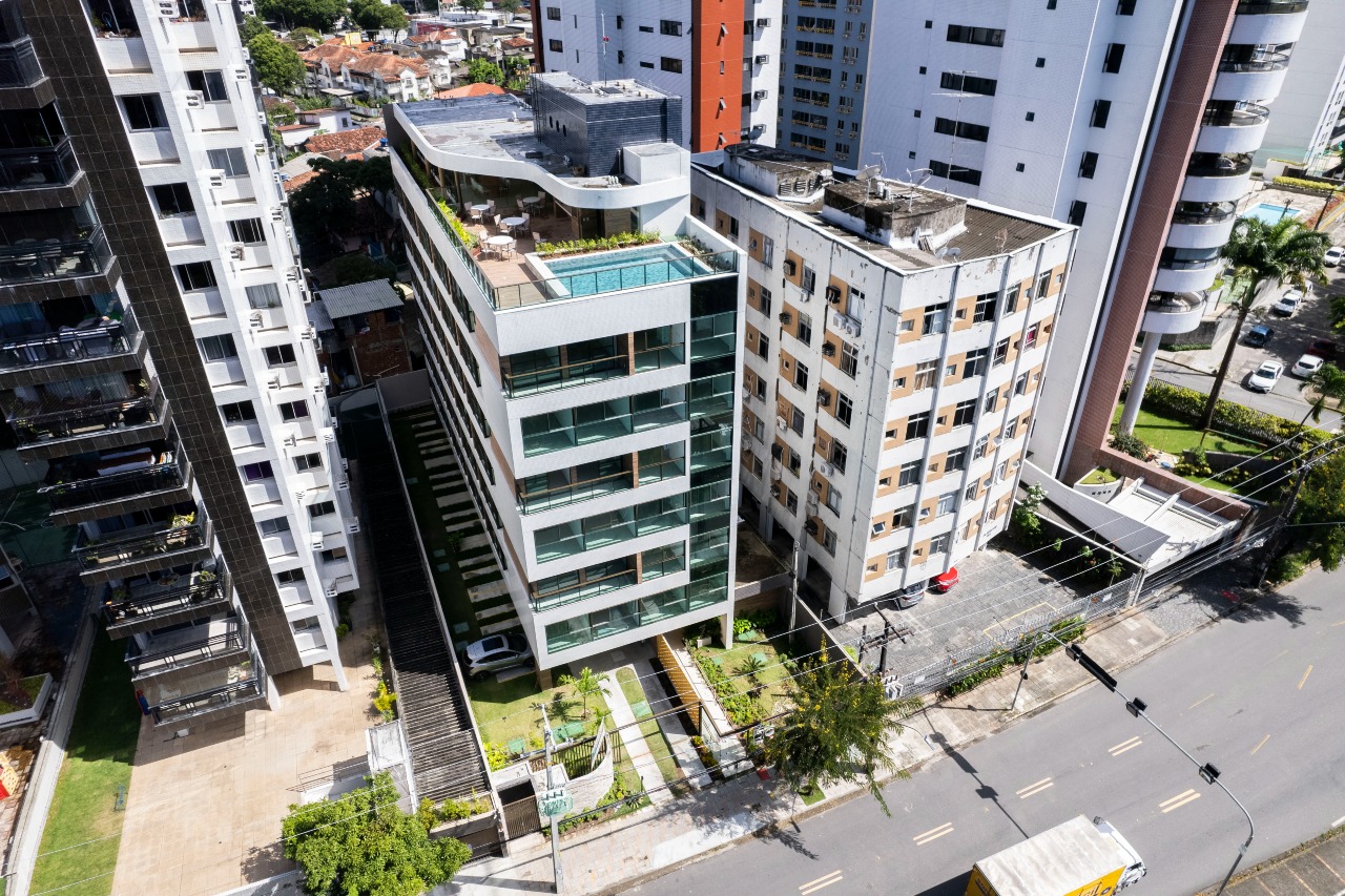 Apartamento 1 quarto ( ) para à venda em Madalena - Recife - Terraço Beira Rio - CTI imobiliaria: Visão aérea 