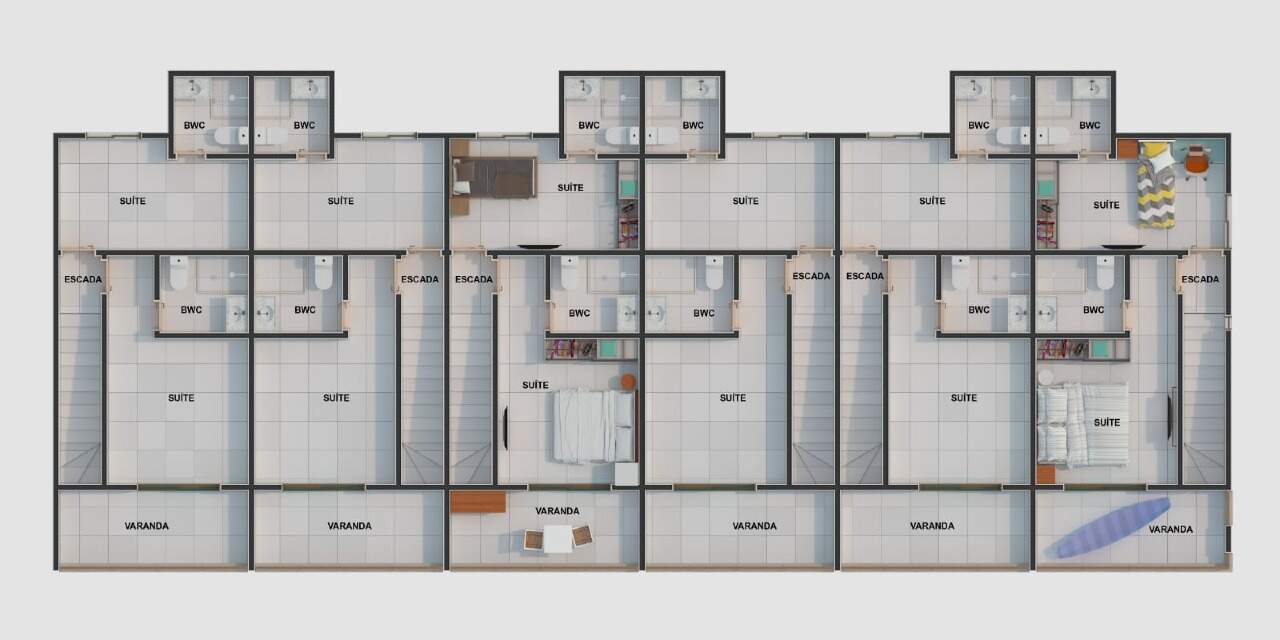 Apartamento Duplex 3 até 3 quartos ( 2 até 2 suítes ) para à venda em Cordeiro - Recife - Villa Elegance - CTI imobiliaria: Planta 