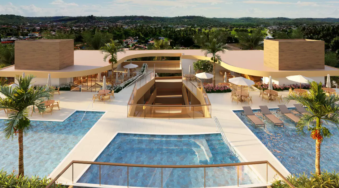 Studio 1 quarto ( ) para à venda em Centro - Tamandaré - Mar dos Corais - CTI imobiliaria: Piscina