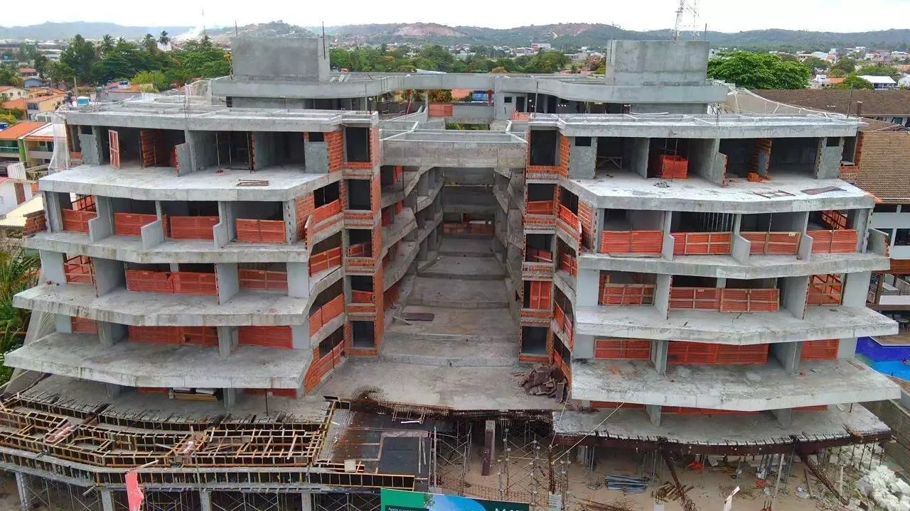 Studio 1 quarto ( ) para à venda em Centro - Tamandaré - Mar dos Corais - CTI imobiliaria: Evolução de obra 