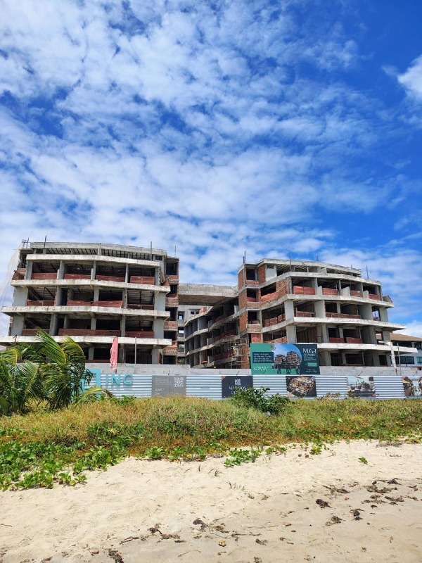 Apartamento 2 quartos ( 1 suíte ) para à venda em Centro - Tamandaré - Mar dos Corais - CTI imobiliaria: Evolução de obra 