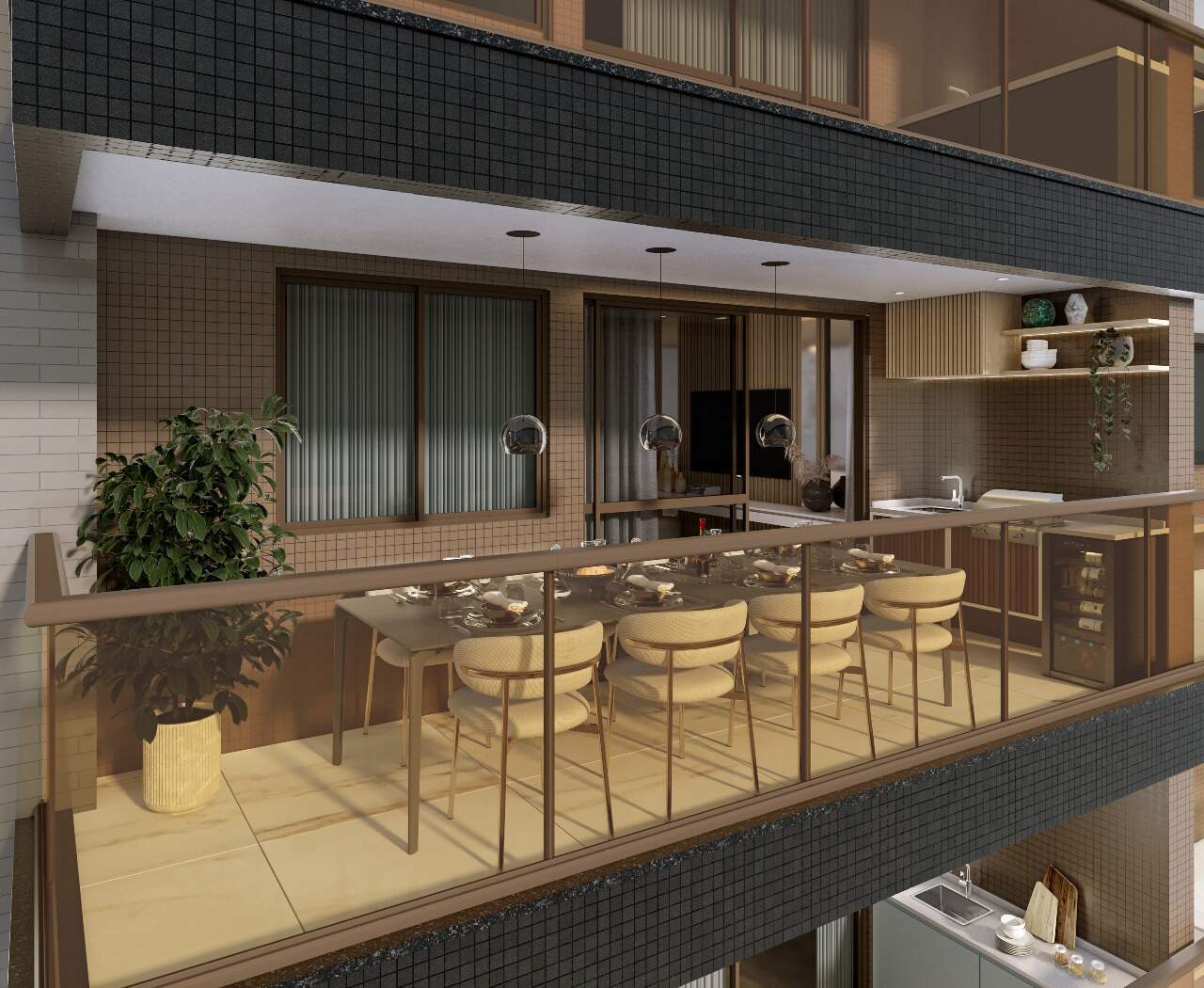 Apartamento 4 quartos ( 2 suítes ) para à venda em Espinheiro - Recife - Palácio das Laranjeiras - CTI imobiliaria: Varanda