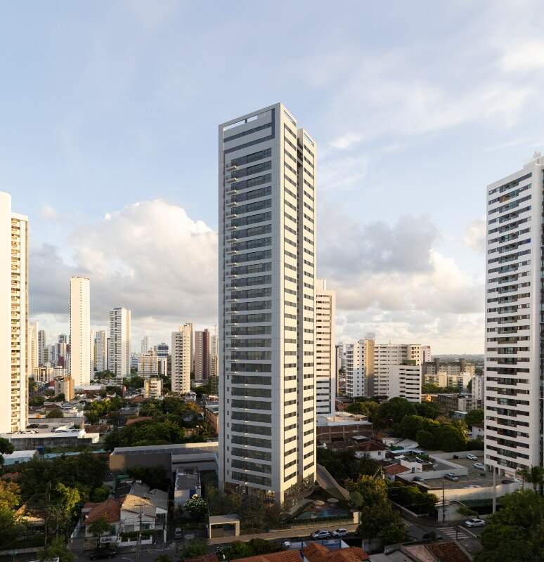 Apartamento 3 quartos ( 2 suítes ) para à venda em Torre - Recife - Villagio Residence 725 - CTI imobiliaria: Fachada 