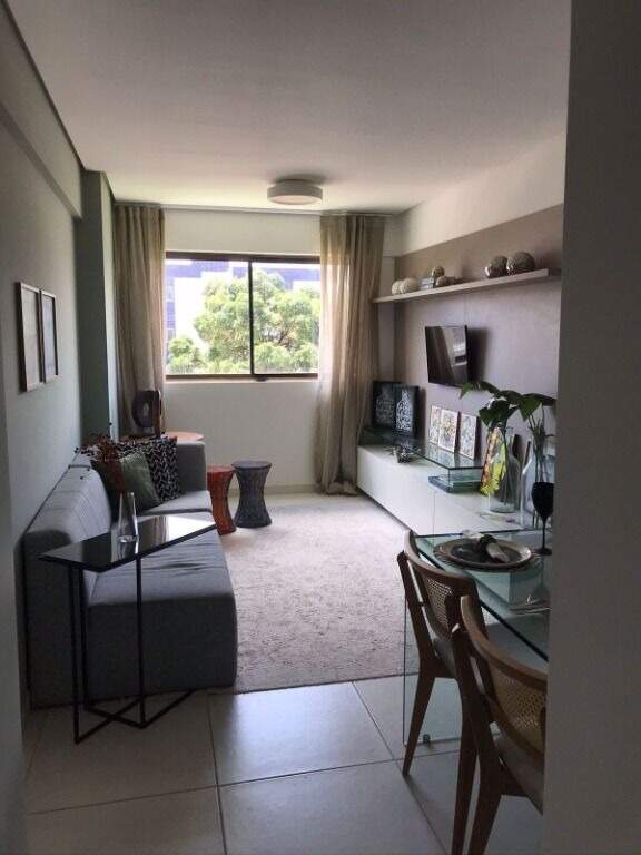 Apartamento 2 quartos ( 1 suíte ) para à venda em Cidade Universitária - Recife - Edifício Reserva Polidoro - CTI imobiliaria: Decorado 