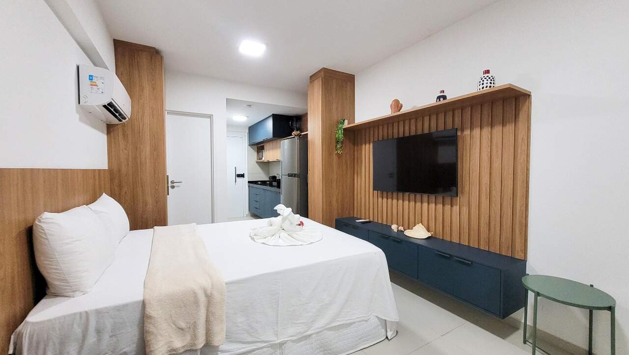 Studio 1 quarto ( ) para à venda em Centro - Tamandaré - Açores Tamandaré Flats - CTI imobiliaria: Studio mobiliado 