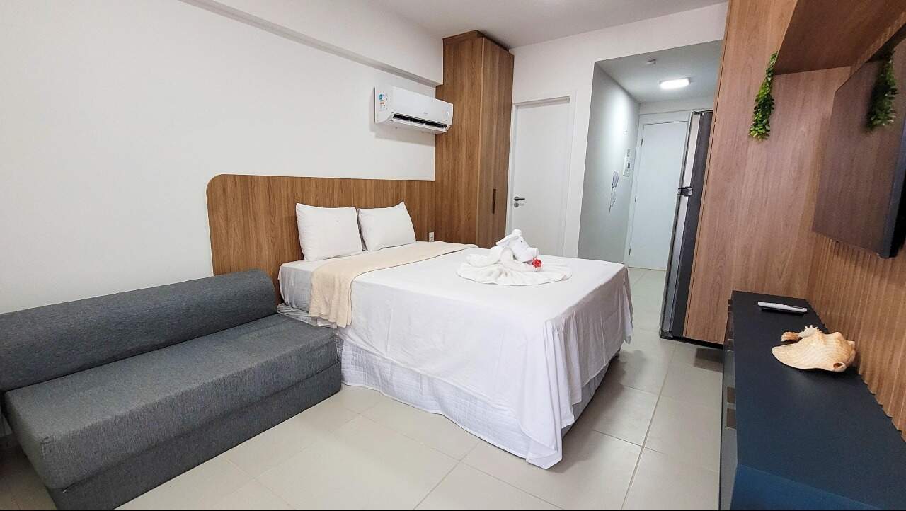 Studio 1 quarto ( ) para à venda em Centro - Tamandaré - Açores Tamandaré Flats - CTI imobiliaria: Studio mobiliado 
