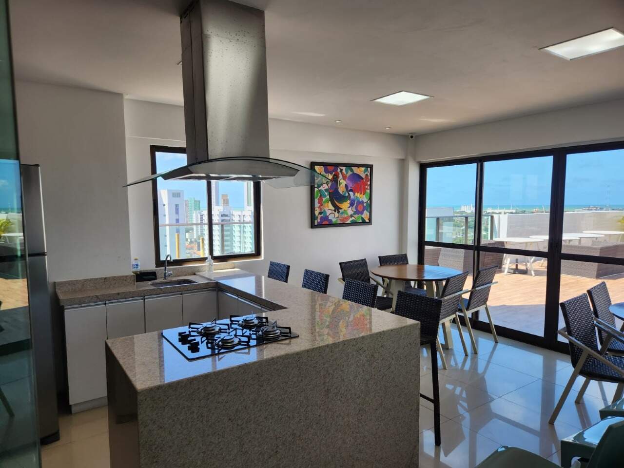 Apartamento 1 quarto ( ) para à venda em Espinheiro - Recife - Vie Vert Stúdio Prime - CTI imobiliaria: Área gourmet 