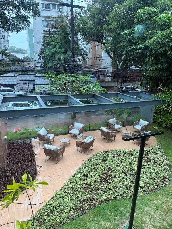 Studio 1 quarto ( ) para à venda em Espinheiro - Recife - Terraço 48 - CTI imobiliaria: Jardim e gazebo 