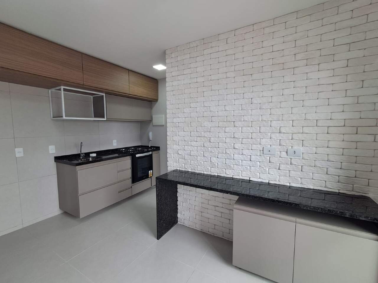 Apartamento 1 quarto ( ) para à venda em Várzea - Recife - Edifício Socorro Grille - CTI imobiliaria: Sala e cozinha 