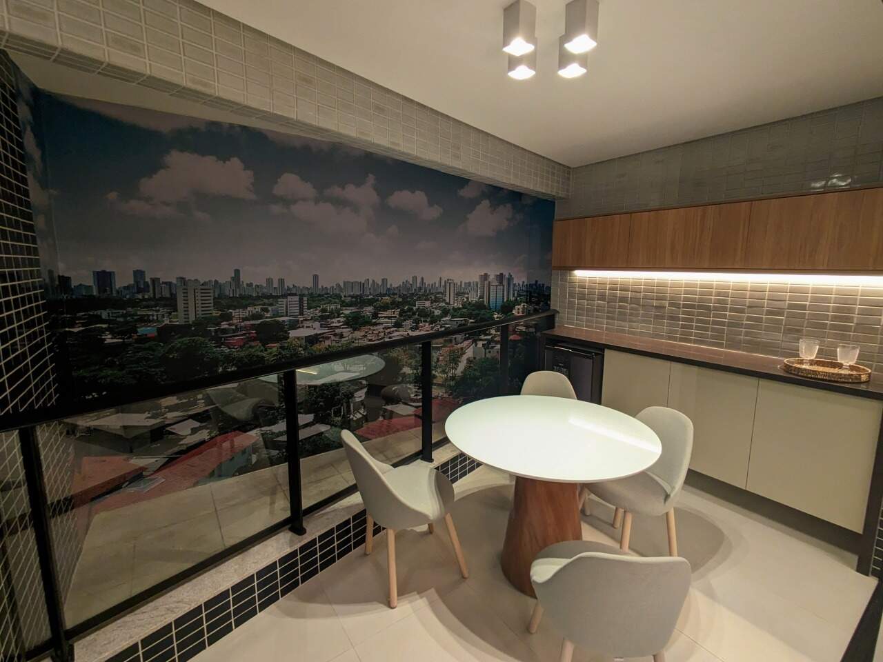 Apartamento 3 quartos ( 1 suíte ) para à venda em Cordeiro - Recife - Praça das Macieiras - CTI imobiliaria: Varanda gourmet 