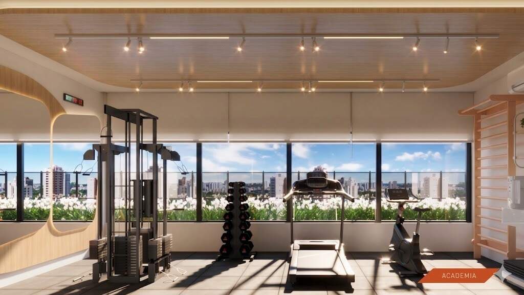Studio 1 quarto ( ) para à venda em Torre - Recife - Livng Capibaribe - CTI imobiliaria: Academia 
