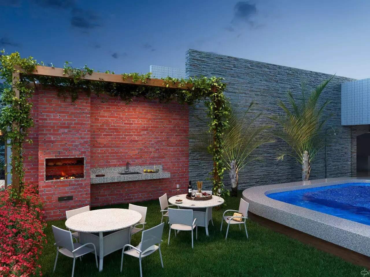 Apartamento 3 quartos ( 1 suíte ) para à venda em Cordeiro - Recife - Edifício Brisa dos Nobres - CTI imobiliaria: Área gourmet 