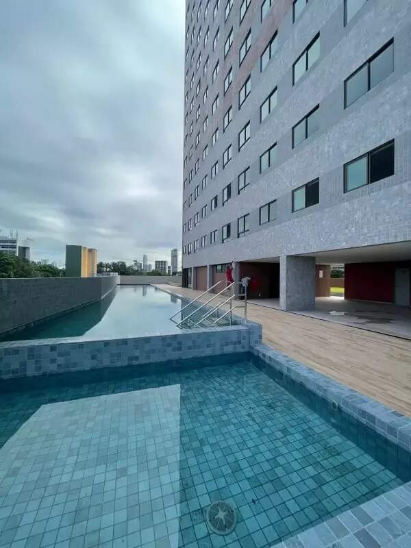 Apartamento 1 quarto ( ) para à venda em Boa Vista - Recife - Edifício Palácio Boa Vista - CTI imobiliaria: Piscina 