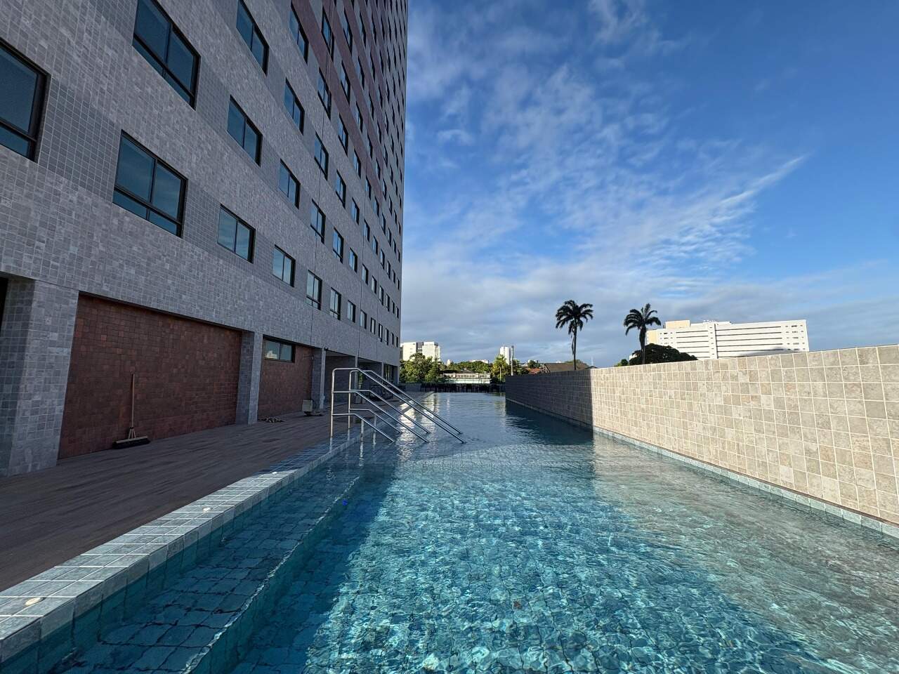 Apartamento 1 quarto ( ) para à venda em Boa Vista - Recife - Edifício Palácio Boa Vista - CTI imobiliaria: Piscina 