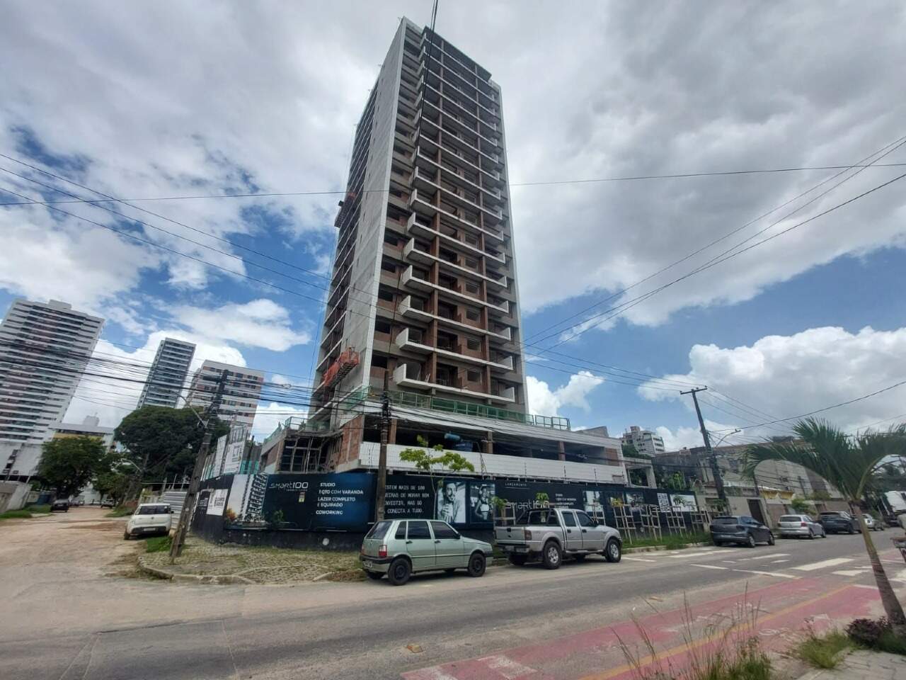 Flat 1 quarto ( ) para à venda em Cidade Universitária - Recife - Smart 100 Connect Living - CTI imobiliaria: Fachada - evol de obra 