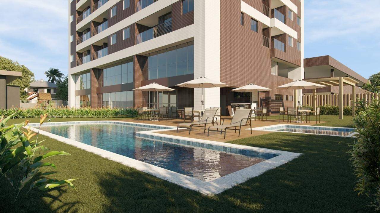 Apartamento 3 quartos ( 1 suíte ) para à venda em Várzea - Recife - Edifício Praça dos Jequitibás - CTI imobiliaria: Fachada e piscina