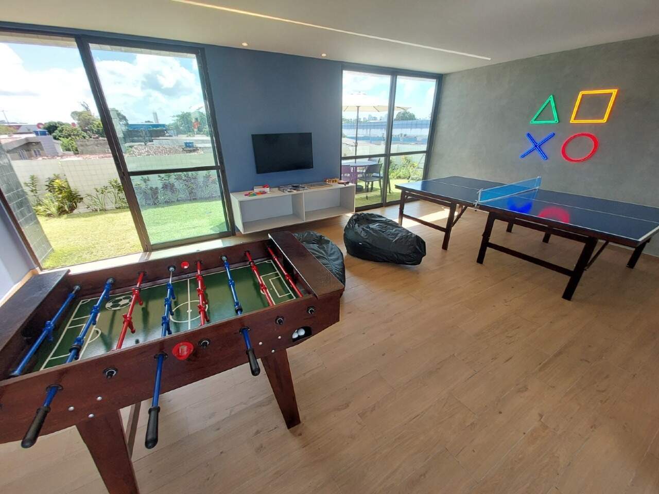 Apartamento 2 quartos ( 1 suíte ) para para aluguel em Iputinga - Recife - Edifício Praça dos Jatobás - CTI imobiliaria: Salão de jogos 