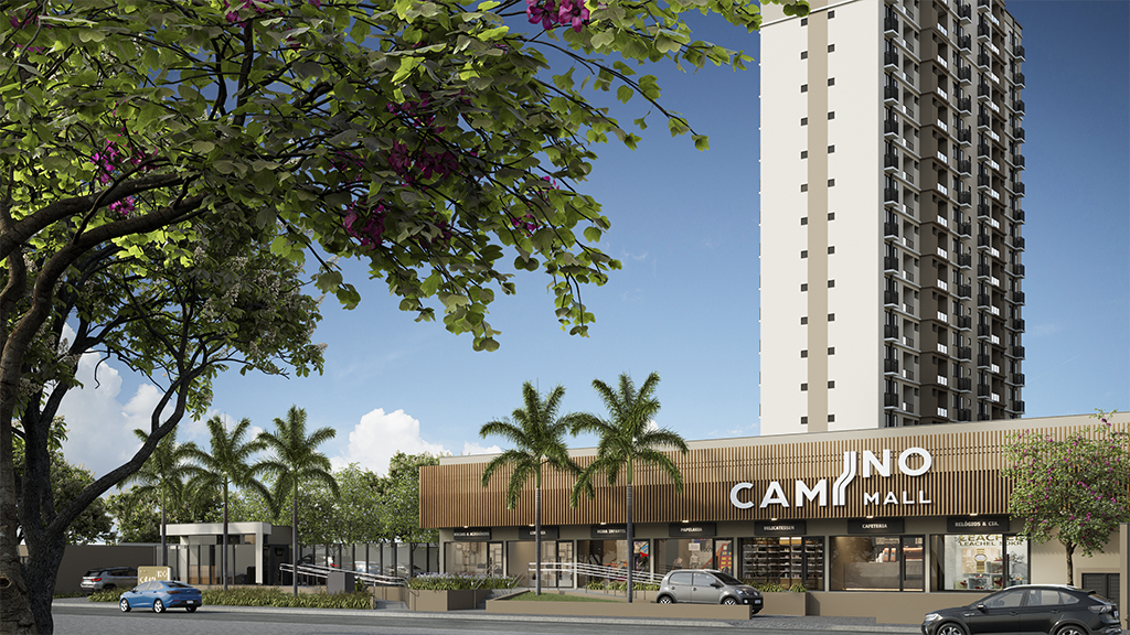 Apartamento 2 quartos ( 1 suíte ) para à venda em Iputinga - Recife - Pátio Camino - CTI imobiliaria: Fachada lojas