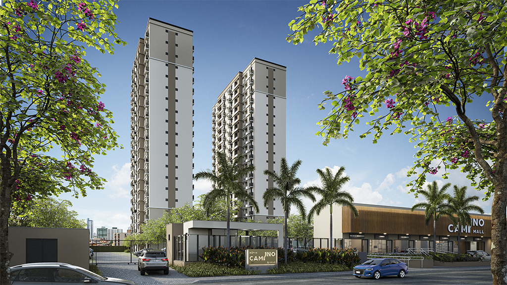 Apartamento 2 quartos ( 1 suíte ) para à venda em Iputinga - Recife - Pátio Camino - CTI imobiliaria: Fachada 