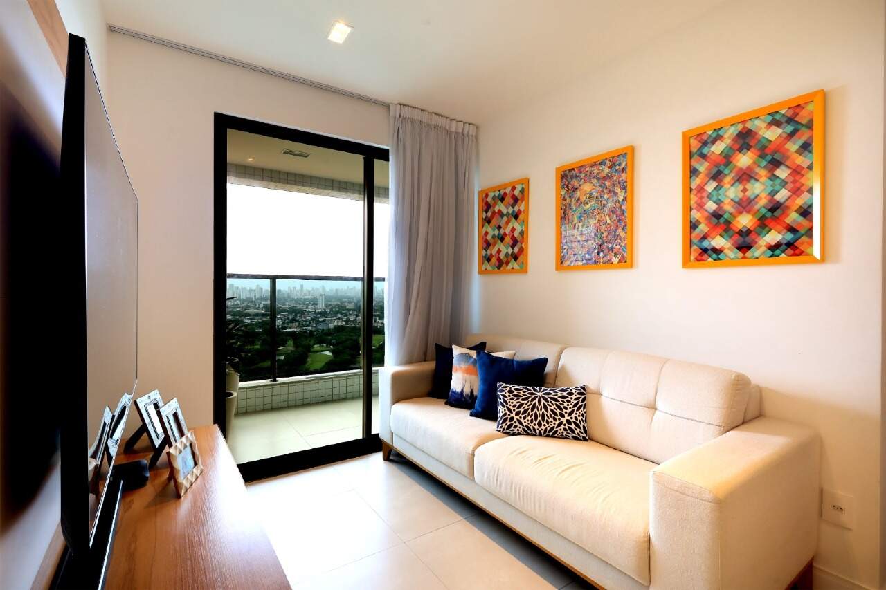 Apartamento 3 quartos ( 1 suíte ) para à venda em Caxangá - Recife - Parque das Palmeiras - CTI imobiliaria: Sala 2 embientes 