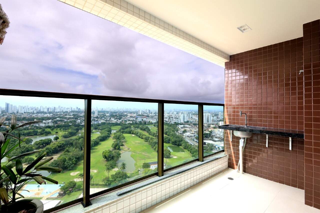Apartamento 3 quartos ( 1 suíte ) para à venda em Caxangá - Recife - Parque das Palmeiras - CTI imobiliaria: Varanda Gourmet