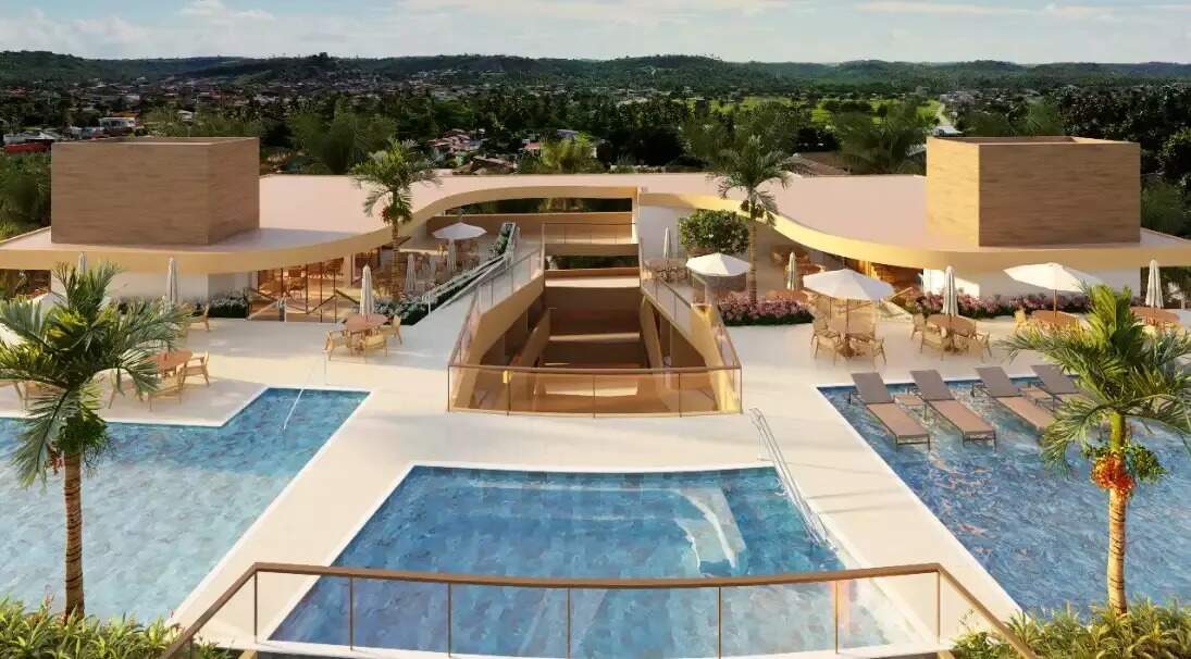 Apartamento 2 quartos ( 1 suíte ) para à venda em Praia de Tamandaré - Tamandaré - Mar dos Corais - CTI imobiliaria: Piscina e Rooftop 