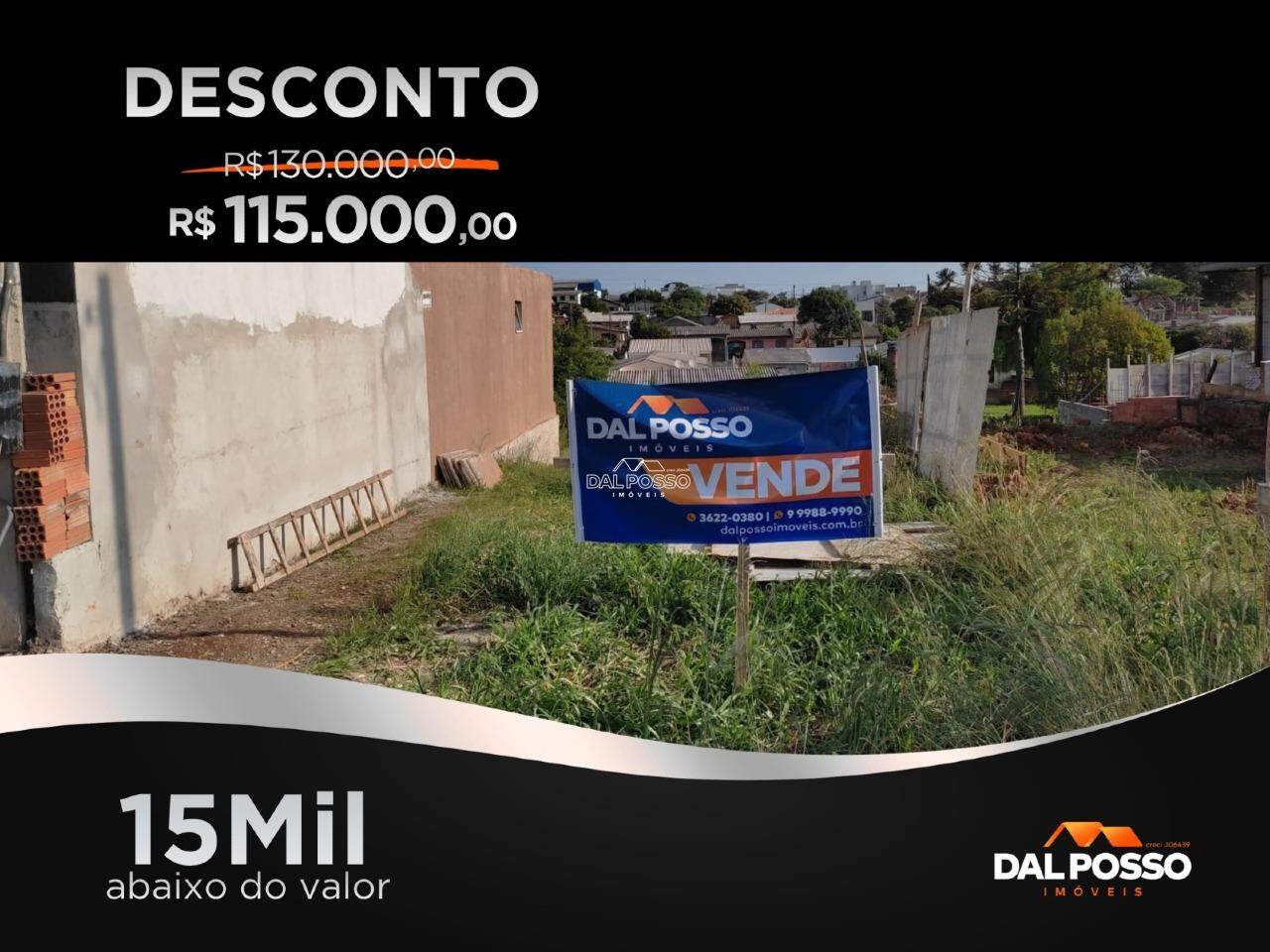 TERRENO à venda no CASCAVEL: 