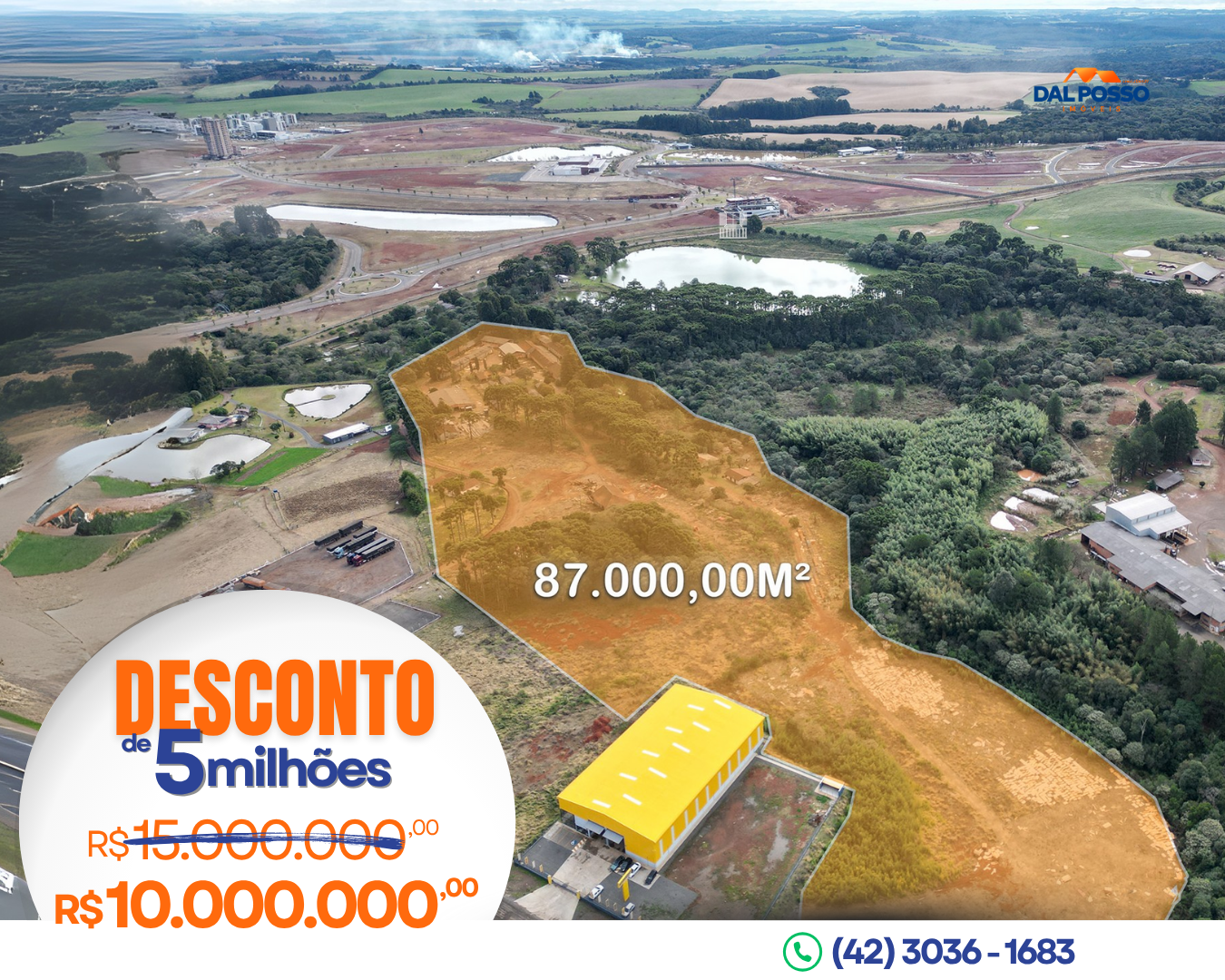 TERRENO à venda no MORRO ALTO: 