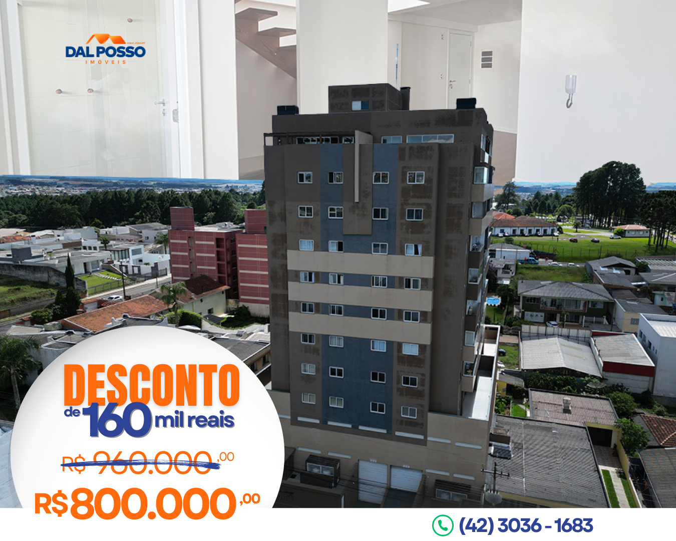 APARTAMENTO à venda no Centro: 