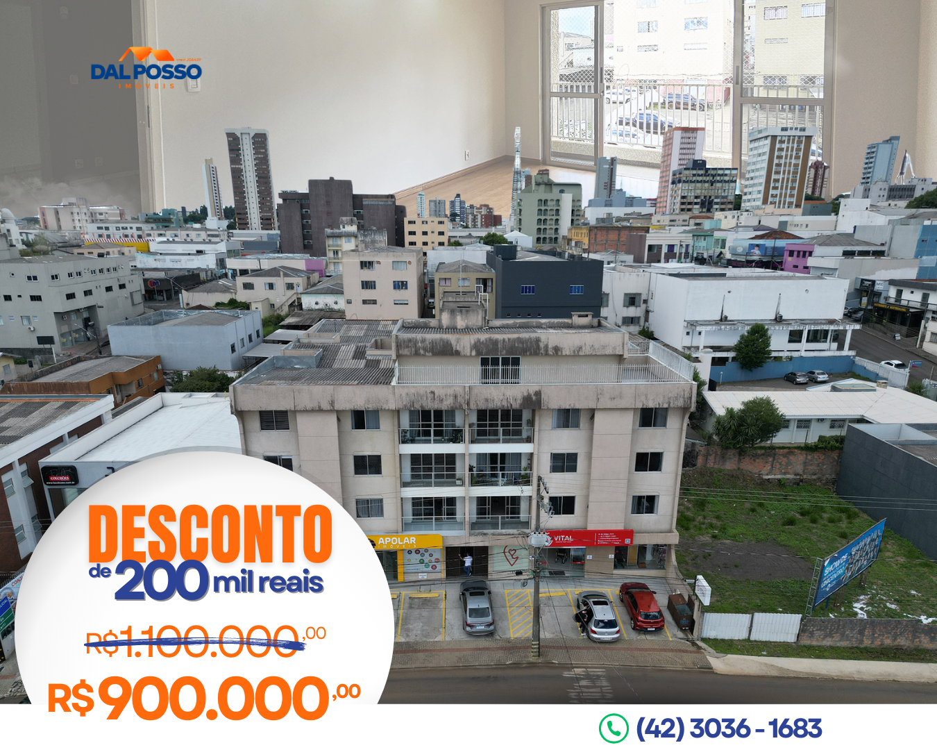 APARTAMENTO à venda no Centro: 